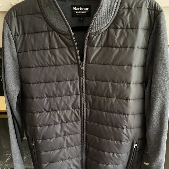 Barbour Baffle Zip Through Jacket Size Medium - Picture 2 of 4